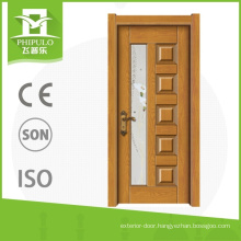 hot sale standard size household melamine interior wood door for house fitting
